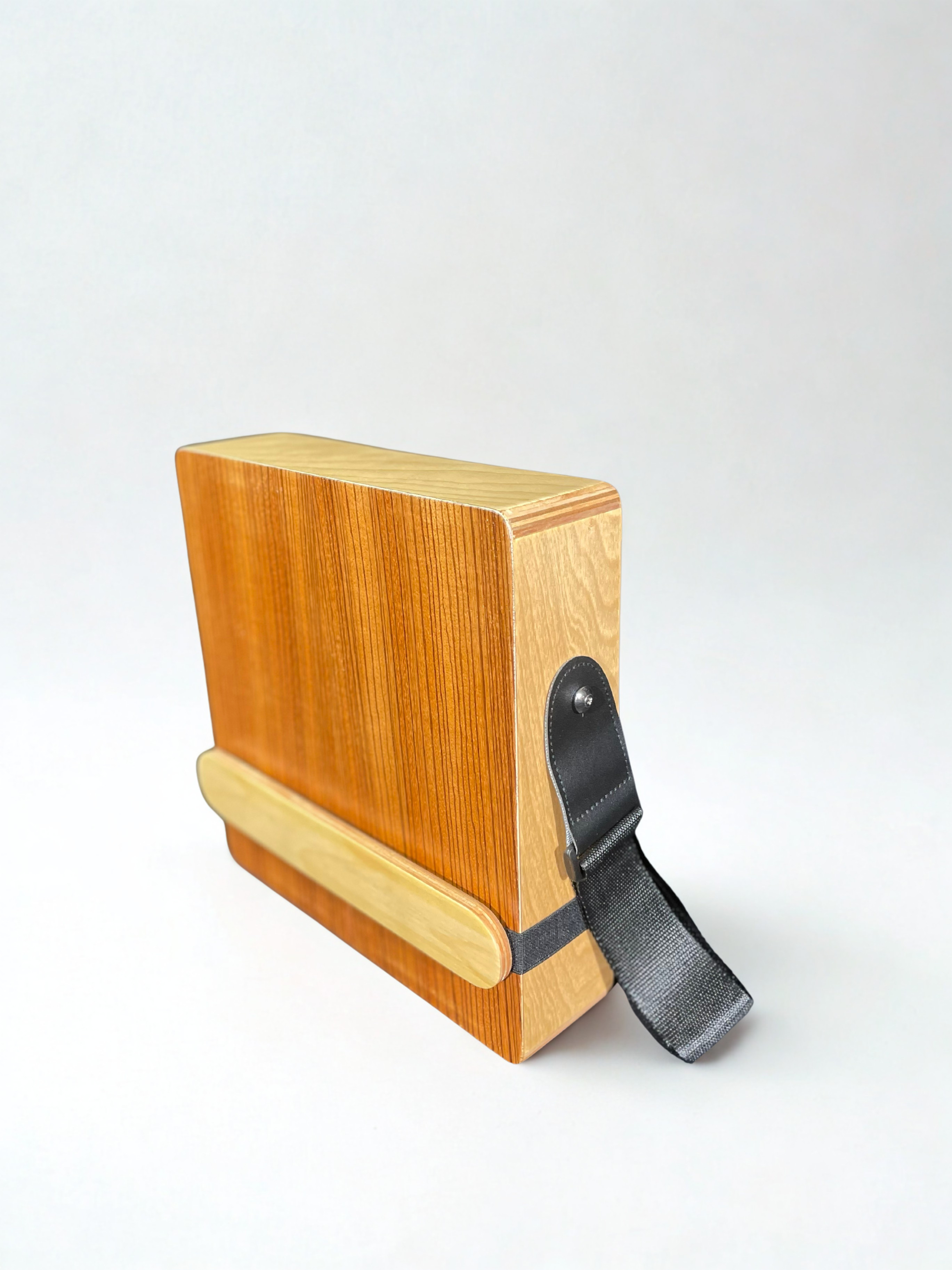 U-Turn Travel Cajon 30x30 Maple & Zebrawood