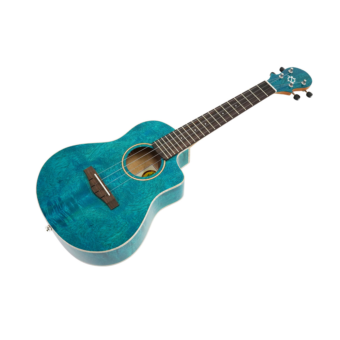 Big Island Ukulele Tenor, MO-TRS blue