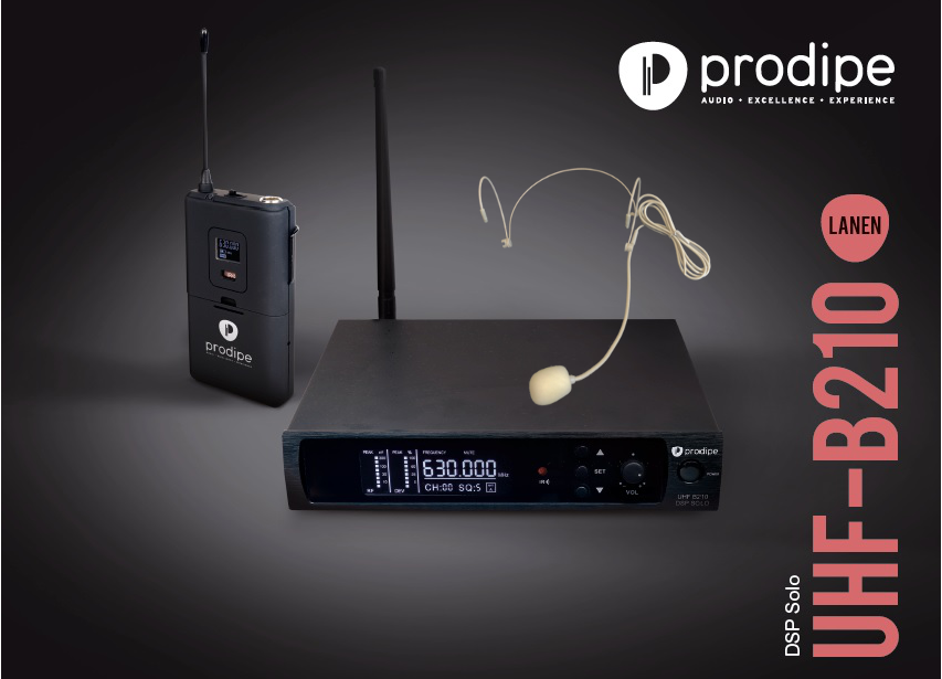 Prodipe Audio UHF B210DSP Headset Solo