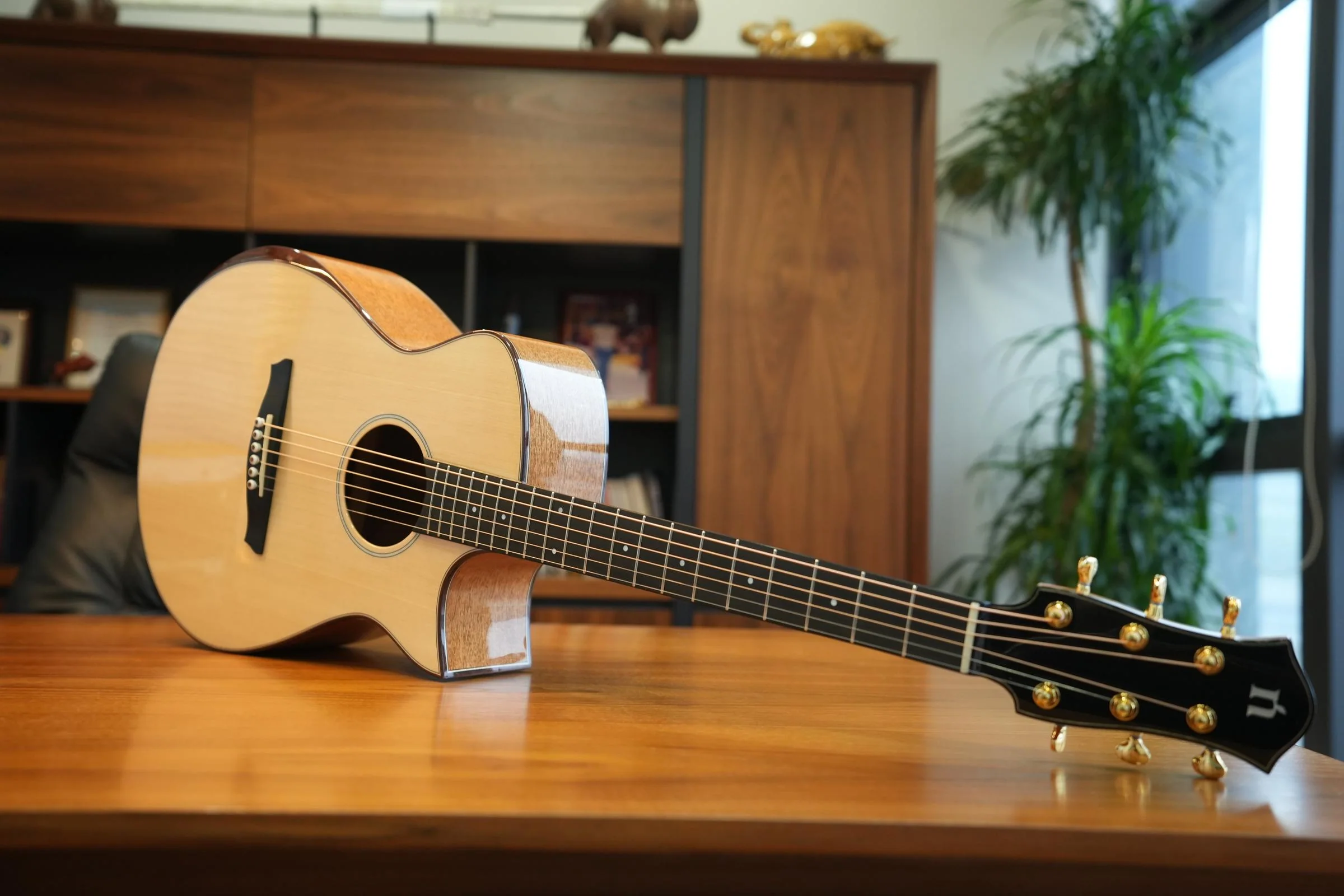Natasha R4 Akustikgitarre 40" Raindrop vollmassiv