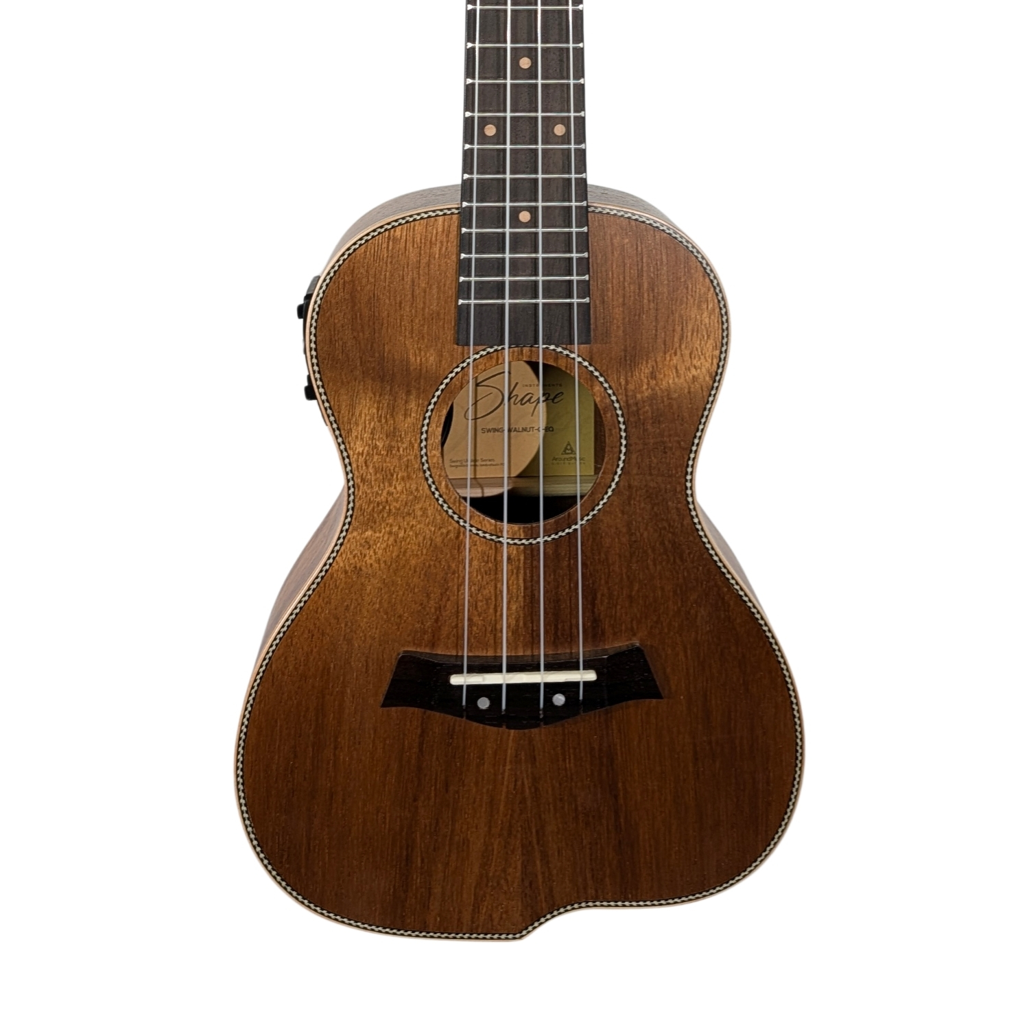 Shape Swing Ukulele Walnut  Concert  EQ