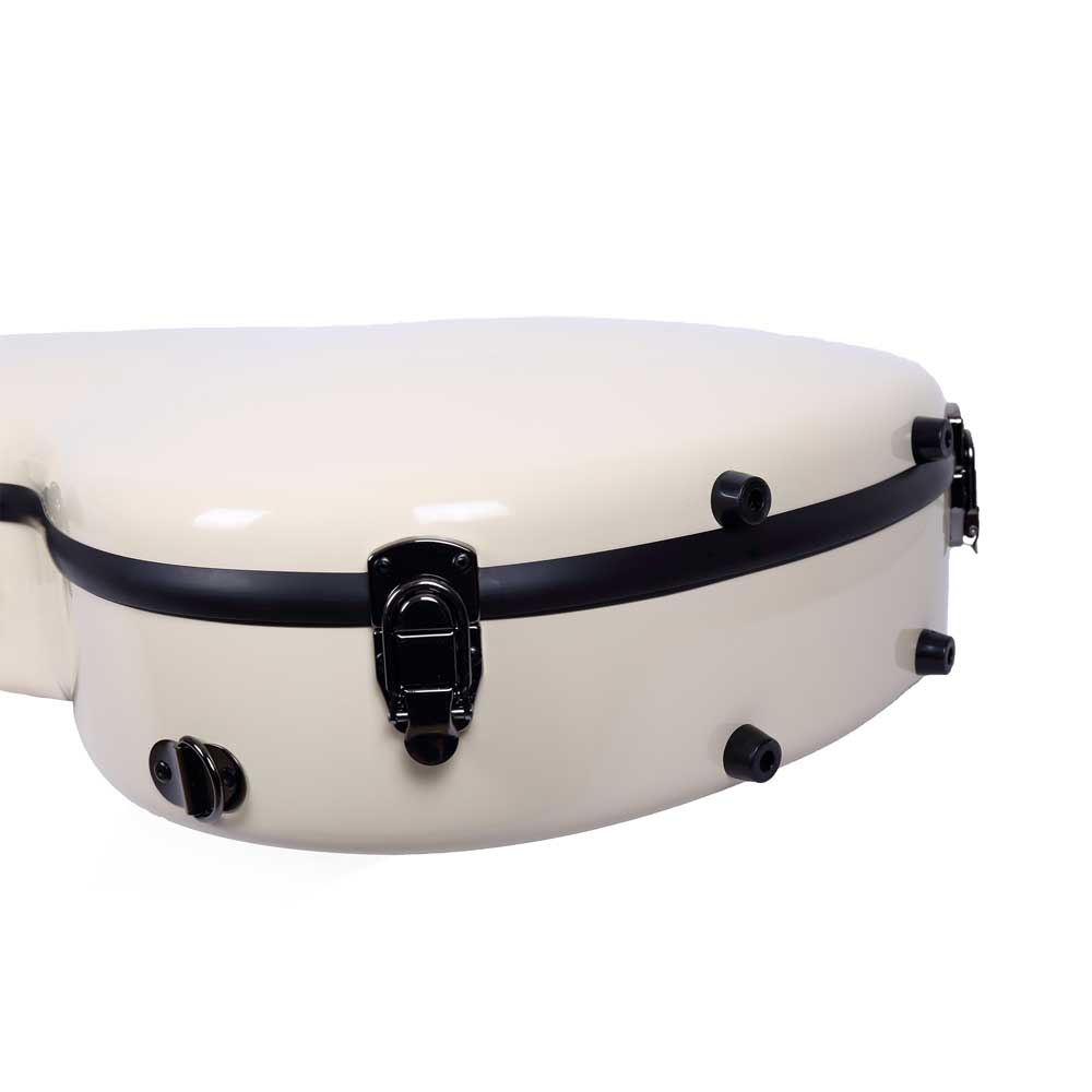 Crossrock CRF2021C Fiberglass Konzertgitarre, ivory