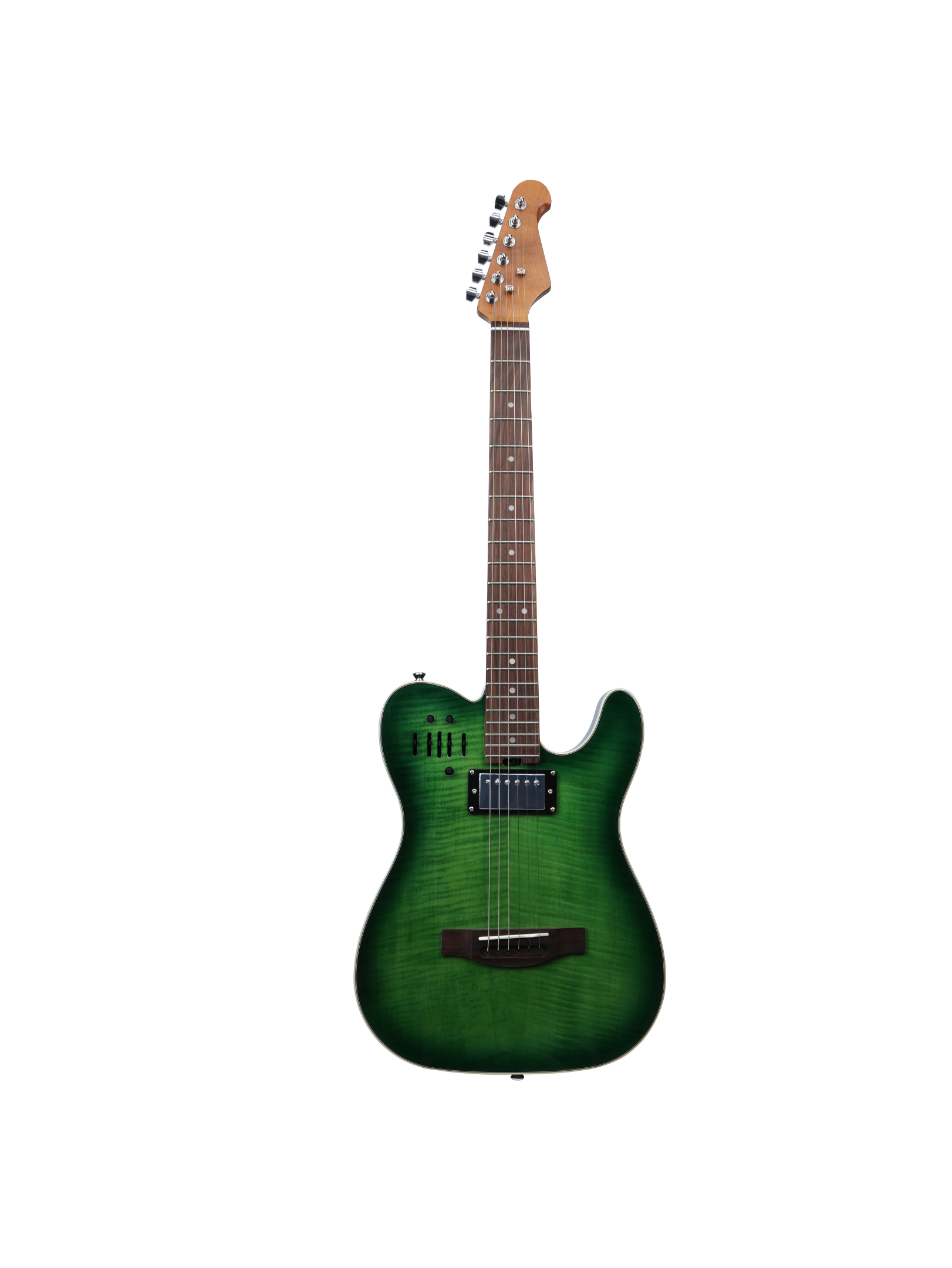 Shape EAT50-8, Flamed Green Burst