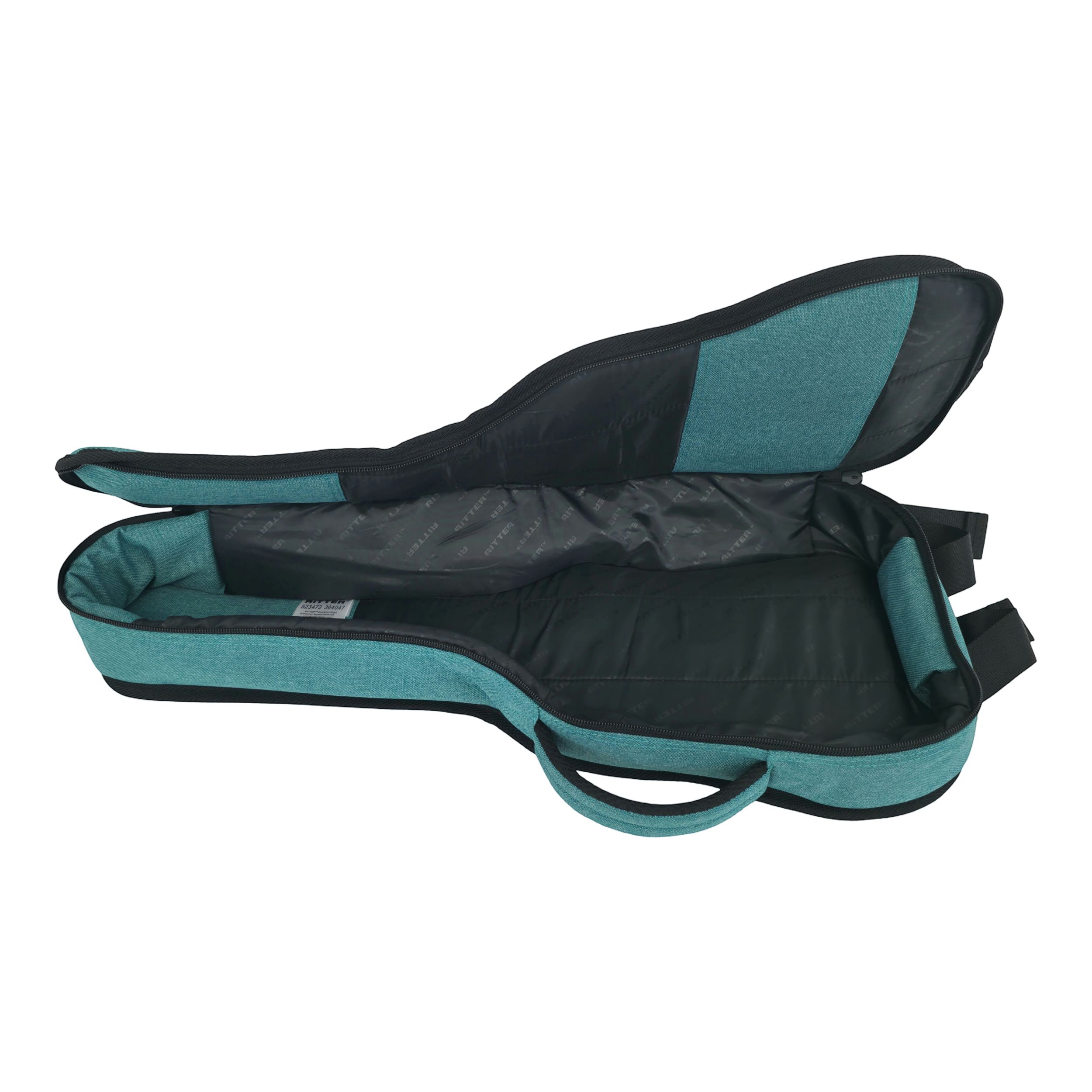 Ritter Gigbag Evilard Concert Ukulele, Aqua Green