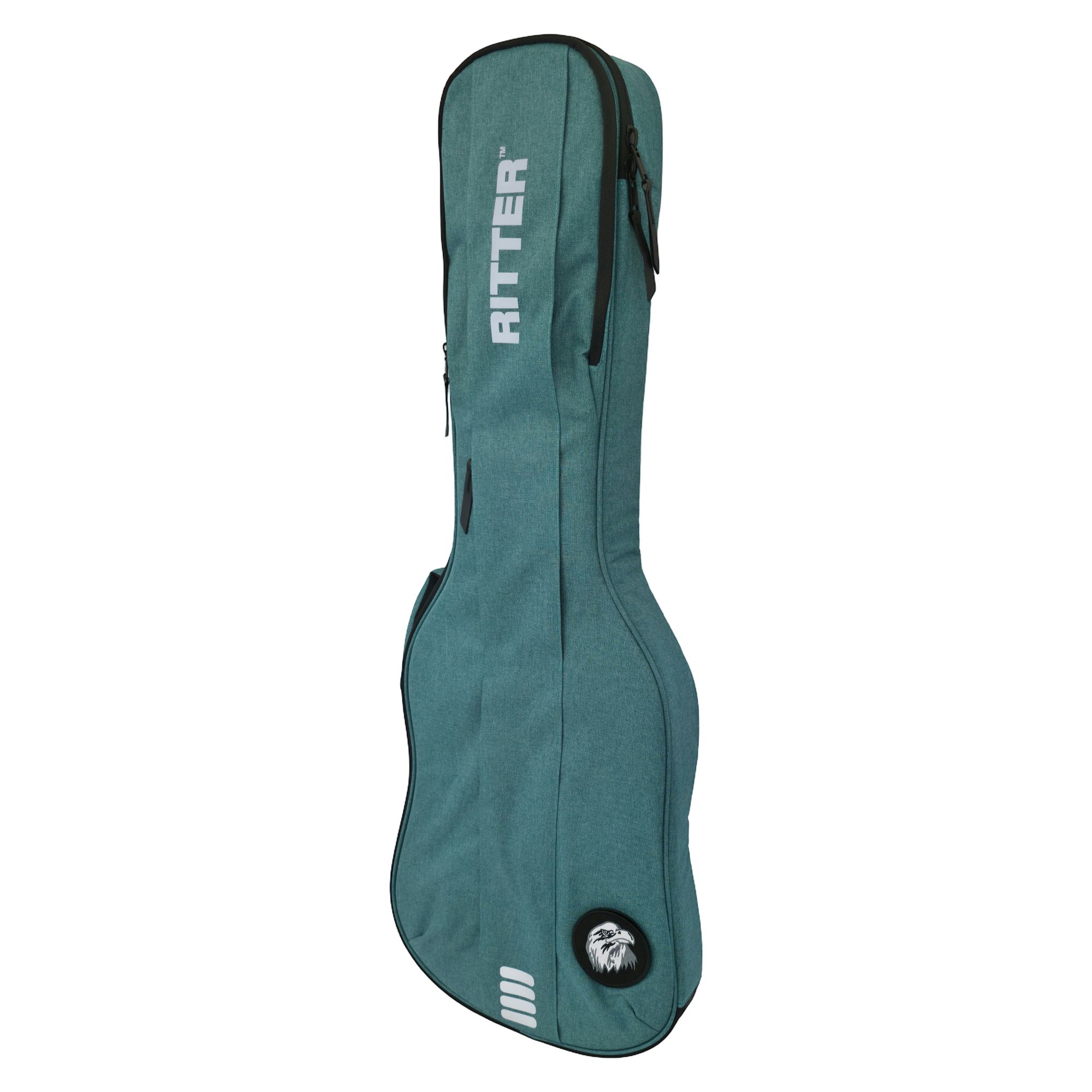 Ritter Gigbag Bern Les Paul Guitar, Aqua Green