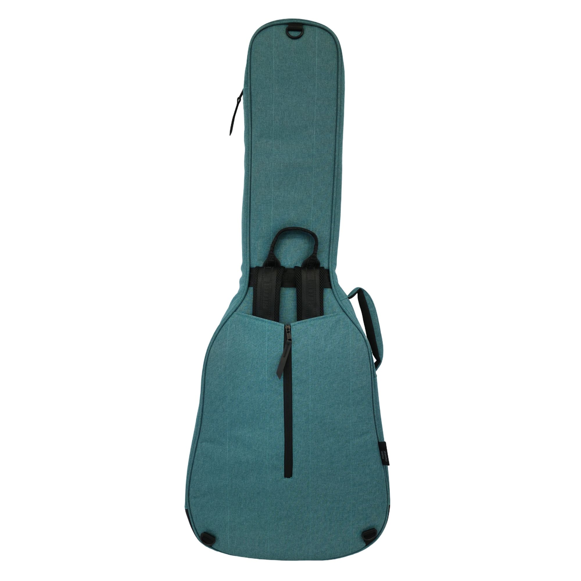 Ritter Gigbag Bern Classical 1/2 Guitar, Aqua Green
