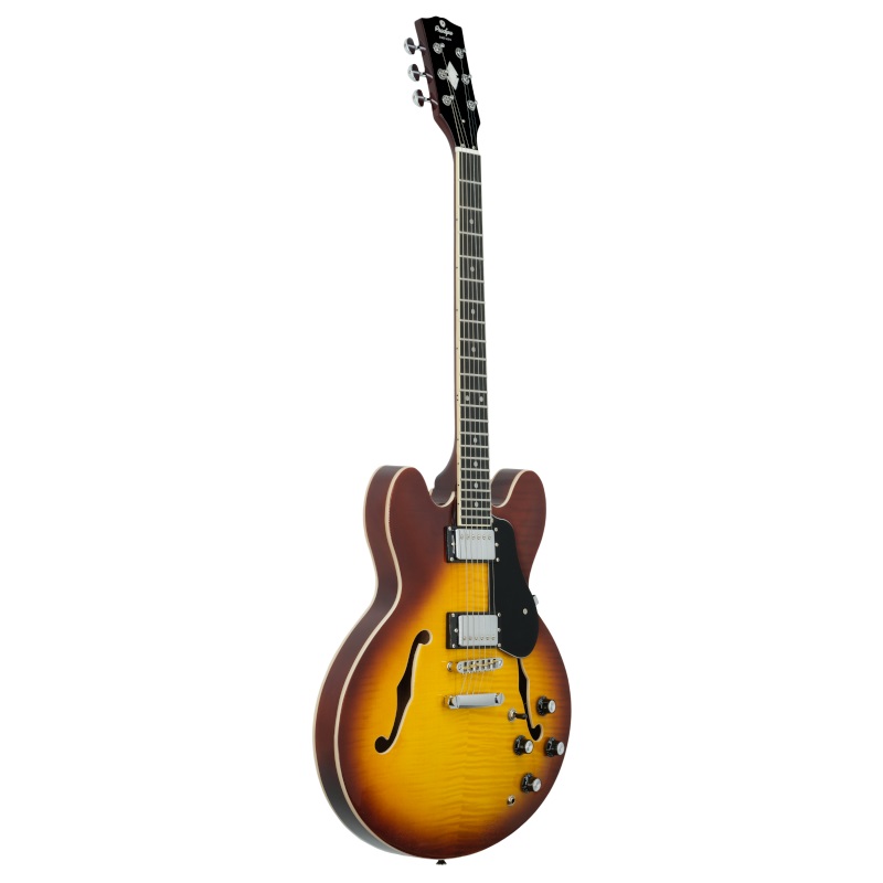 Prodipe Guitars Hollow Body HB85, sunburst 2T