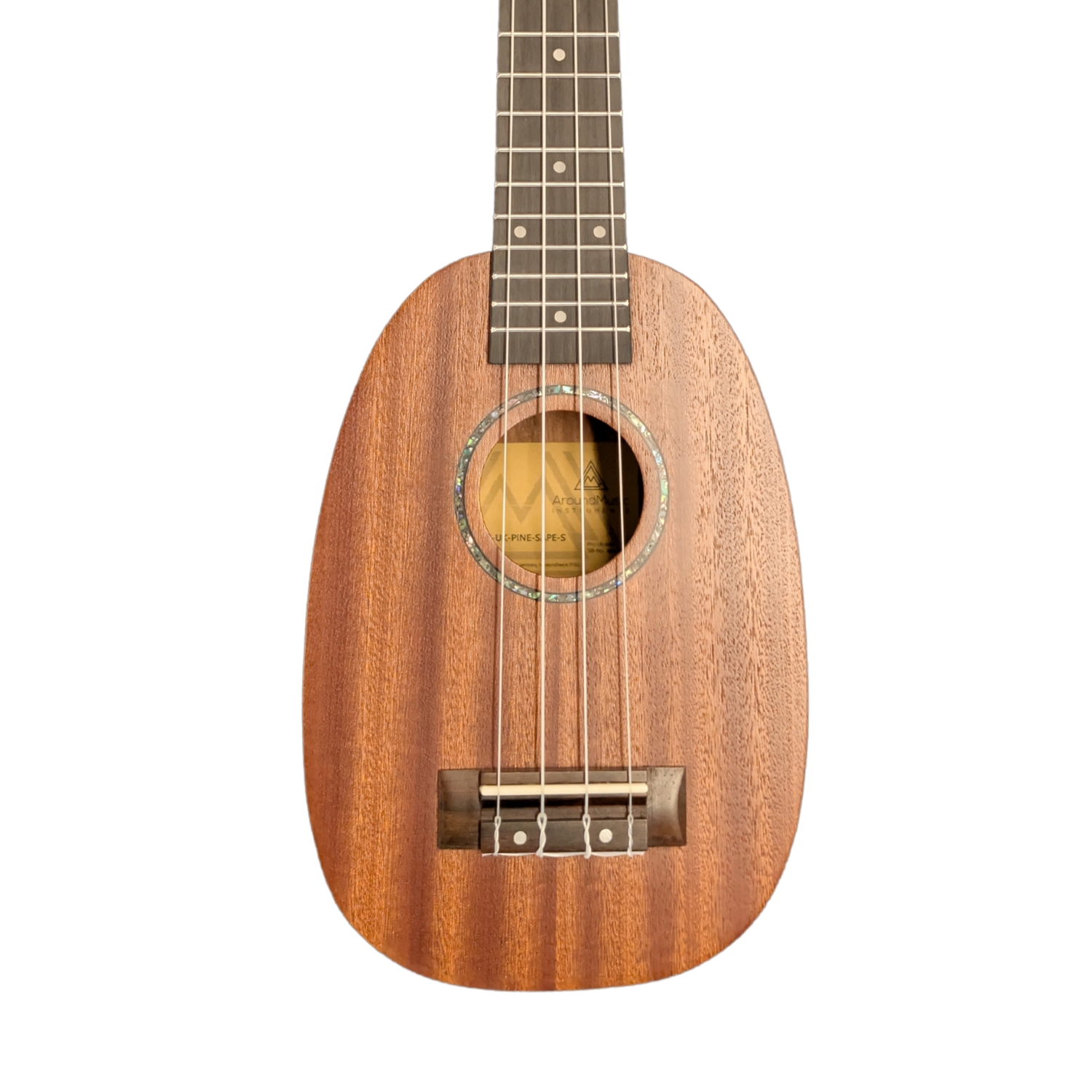 Around Music Instruments Sopranukulele Pineapple Sapele