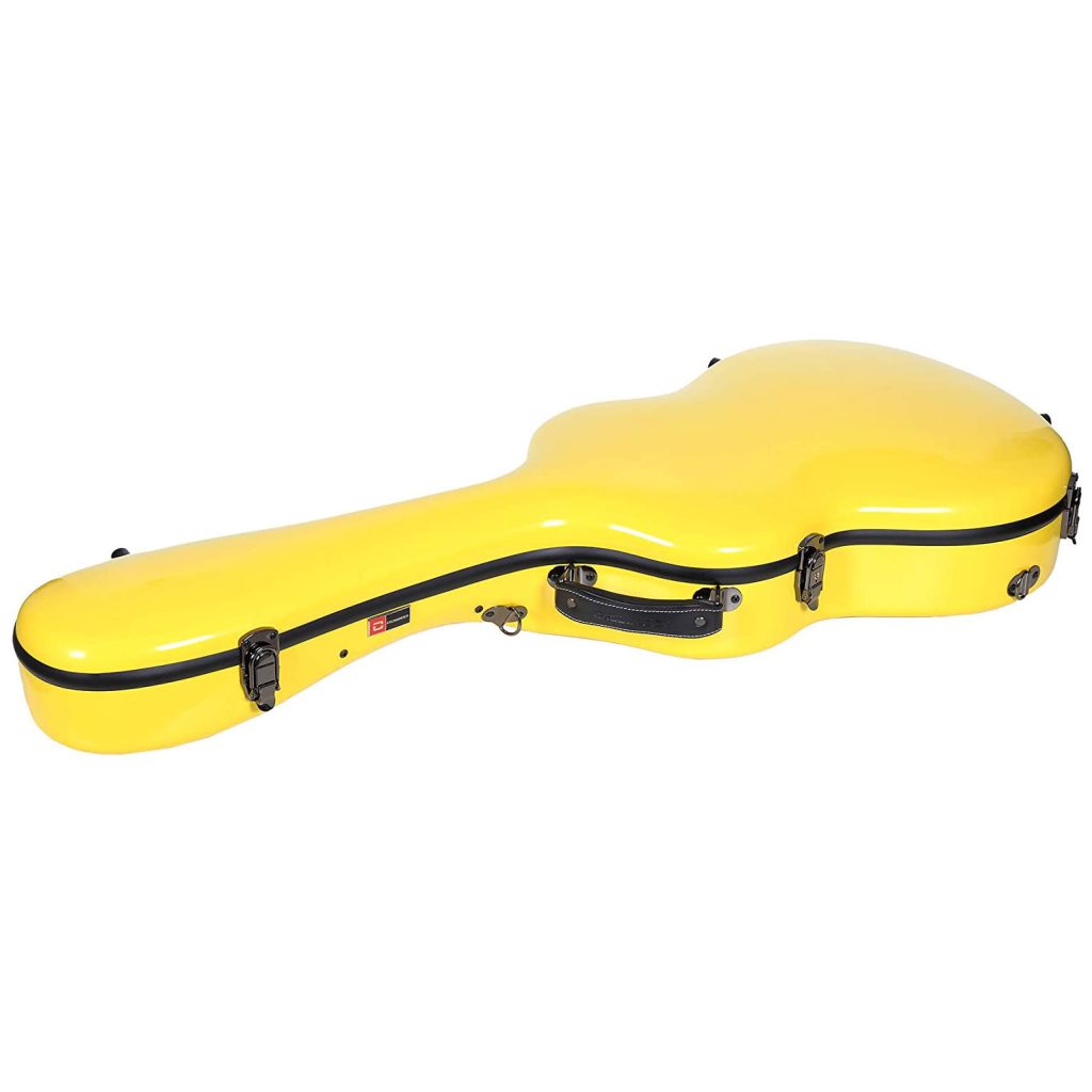 Crossrock CRF2020C Fiberglass Konzertgitarre, yellow