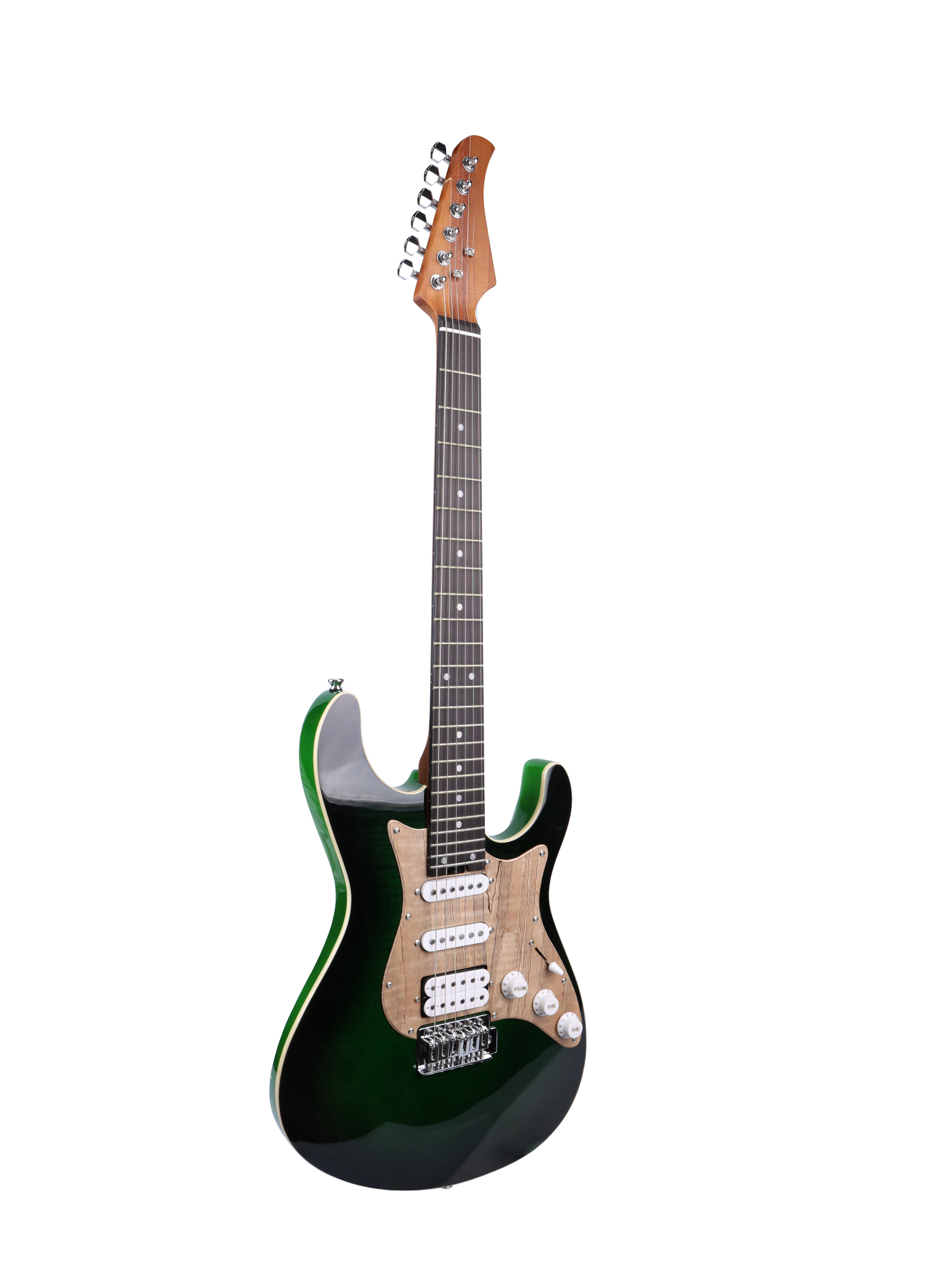 Shape ES60-2, Flamed Emerald Burst