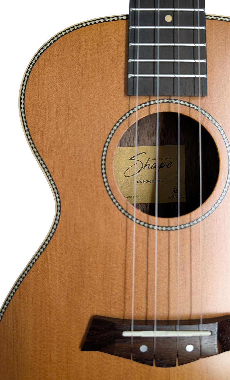 Shape Swing Ukulele Solid Cedar Tenor