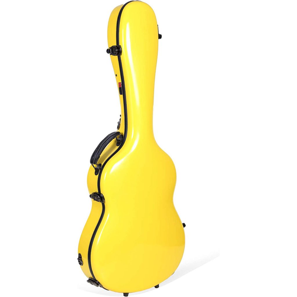 Crossrock CRF2020C Fiberglass Konzertgitarre, yellow