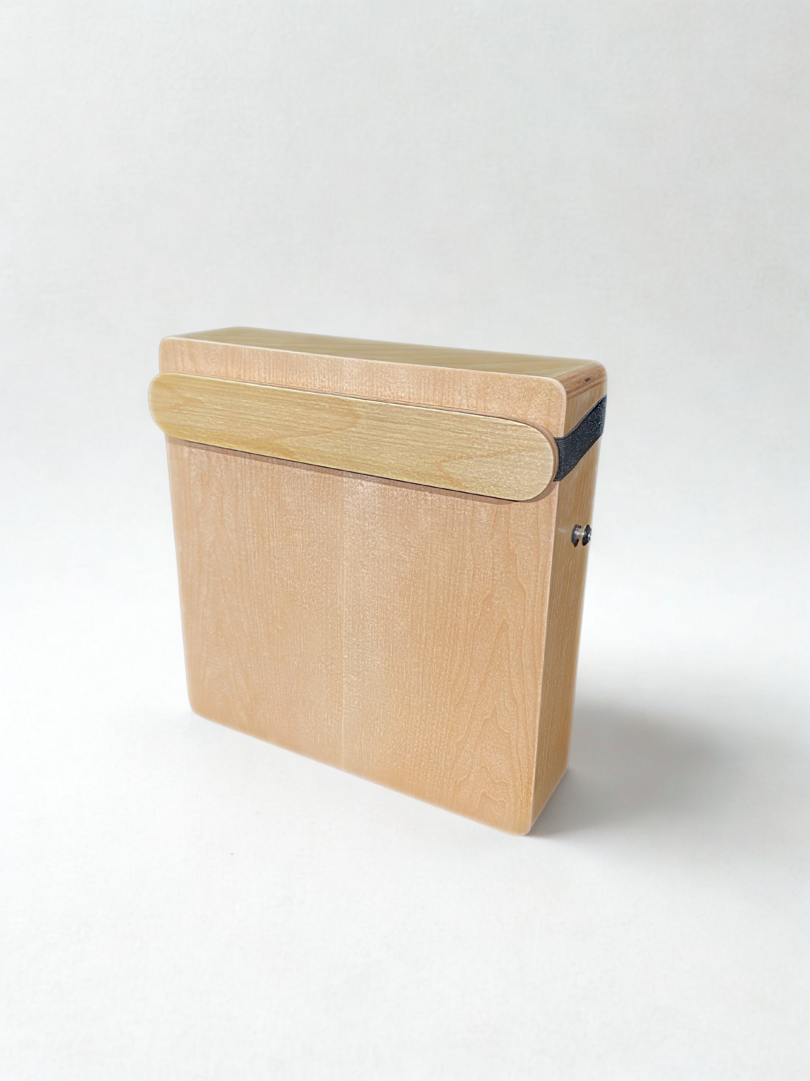U-Turn Travel Cajon 30x30 Maple & Zebrawood