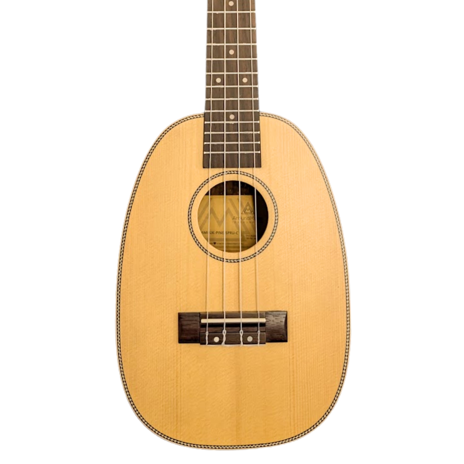 Around Music Instruments Konzertukulele - Pineapple Spruce