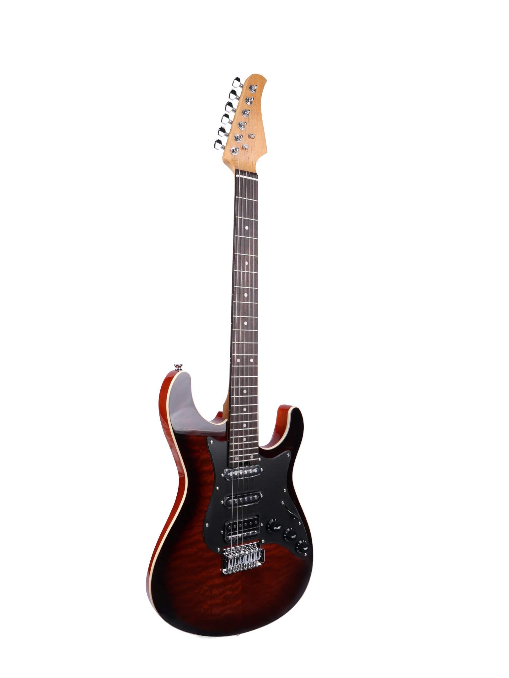 Shape ES60-2, Flamed Garnet Burst