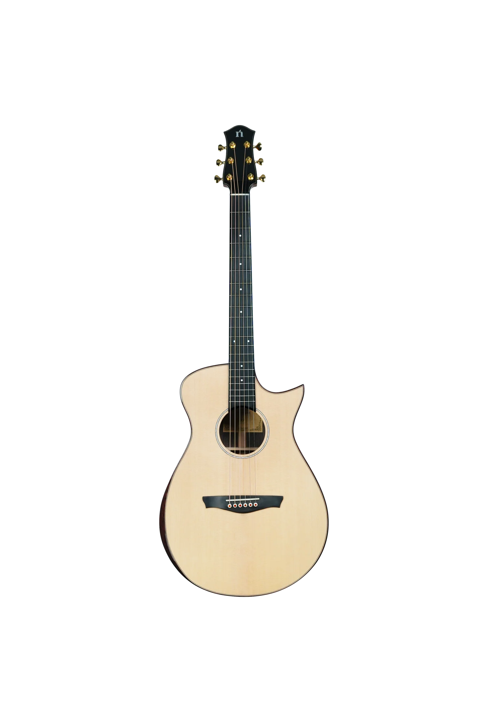 Natasha R4 Akustikgitarre 40" Raindrop vollmassiv