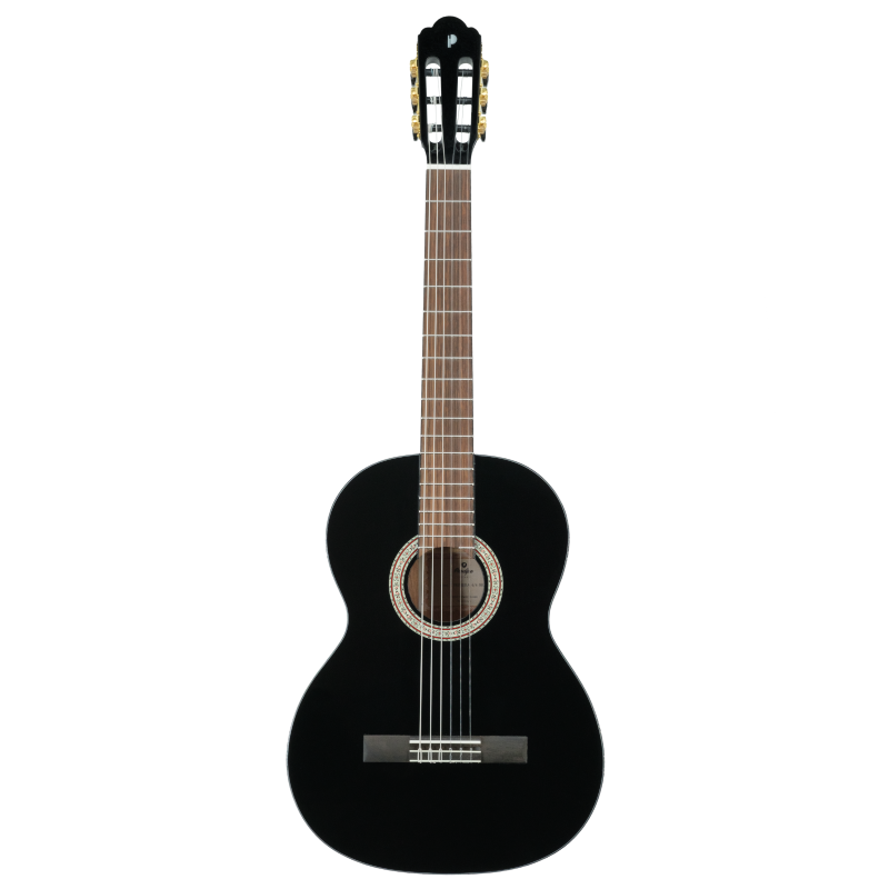 Prodipe Guitar PRIMERA 4/4, black Hochglanz