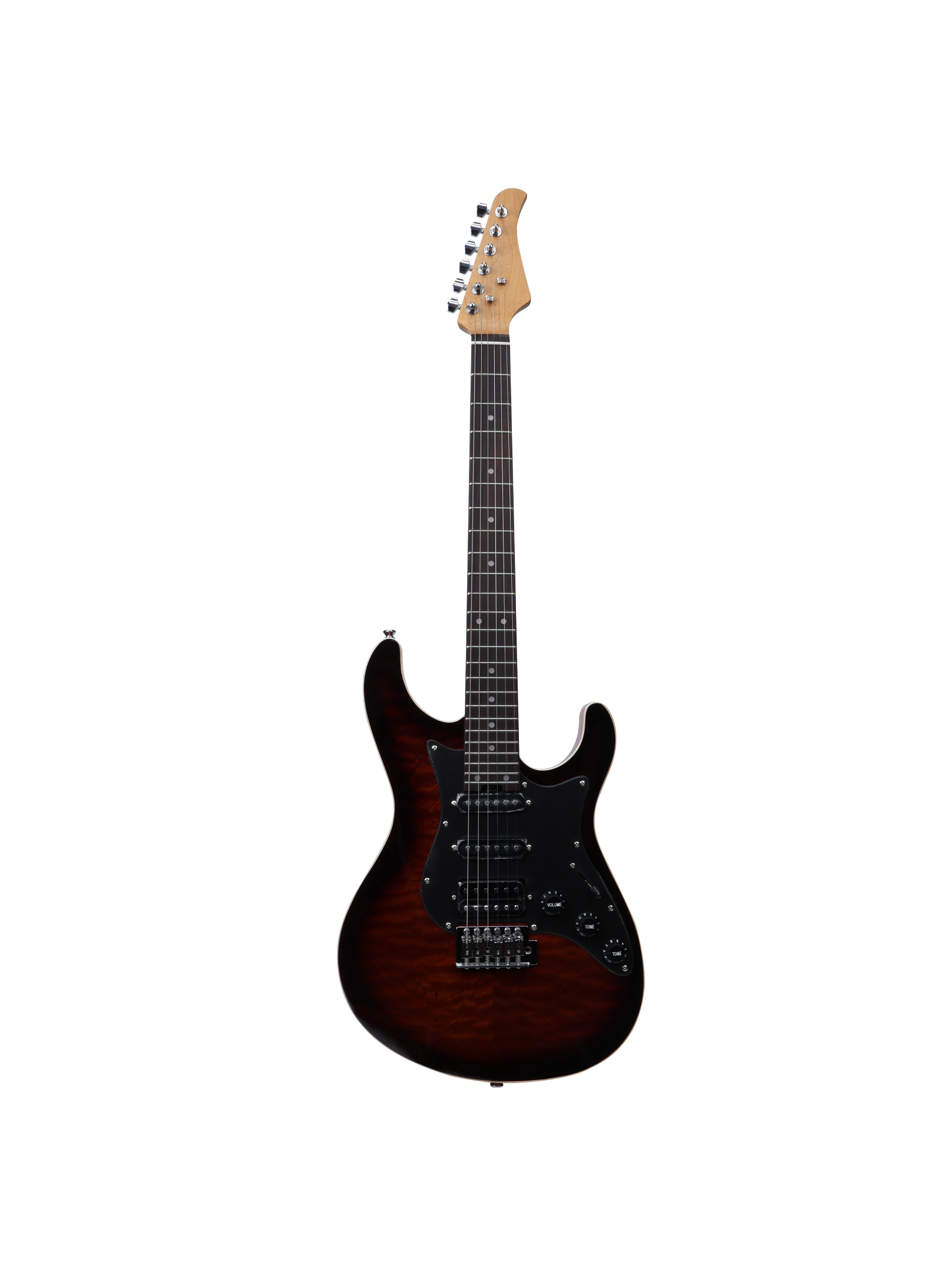 Shape ES60-2, Flamed Garnet Burst