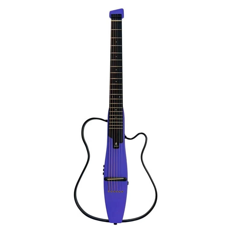 Silent Guitar Western Headless, purple