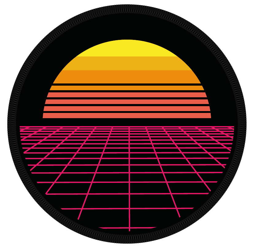 Ritter Badges - Synth Wave
