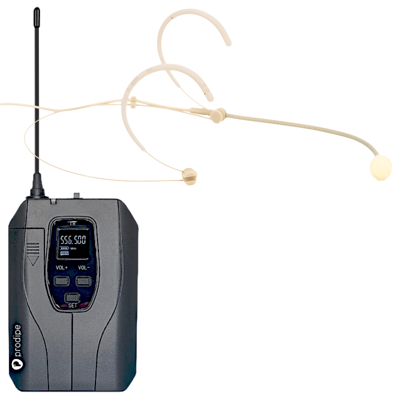 Prodipe Audio UHF B420 Headset- True Diversity