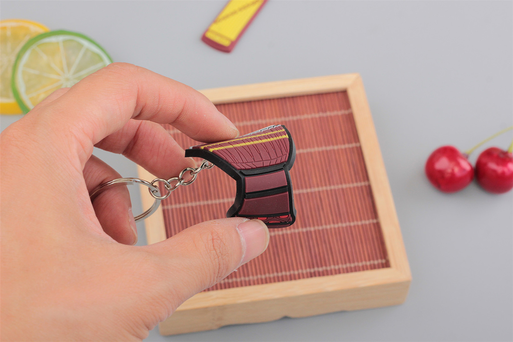 Schlüsselhänger mit Instrumenten