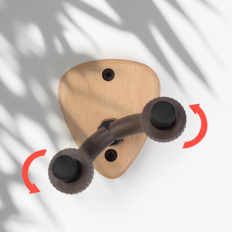 Wandhalter in Plektrumform für Gitarre & Ukulele 