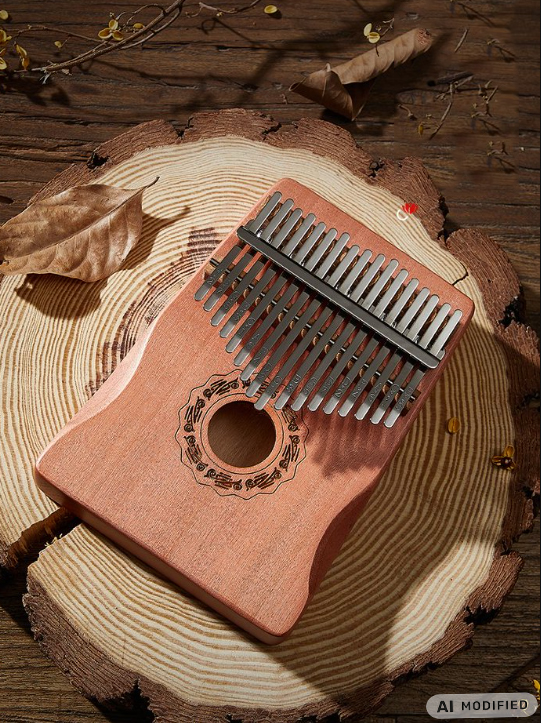 Hluru Kalimba HD17 aus Pappel mit Ergogrip