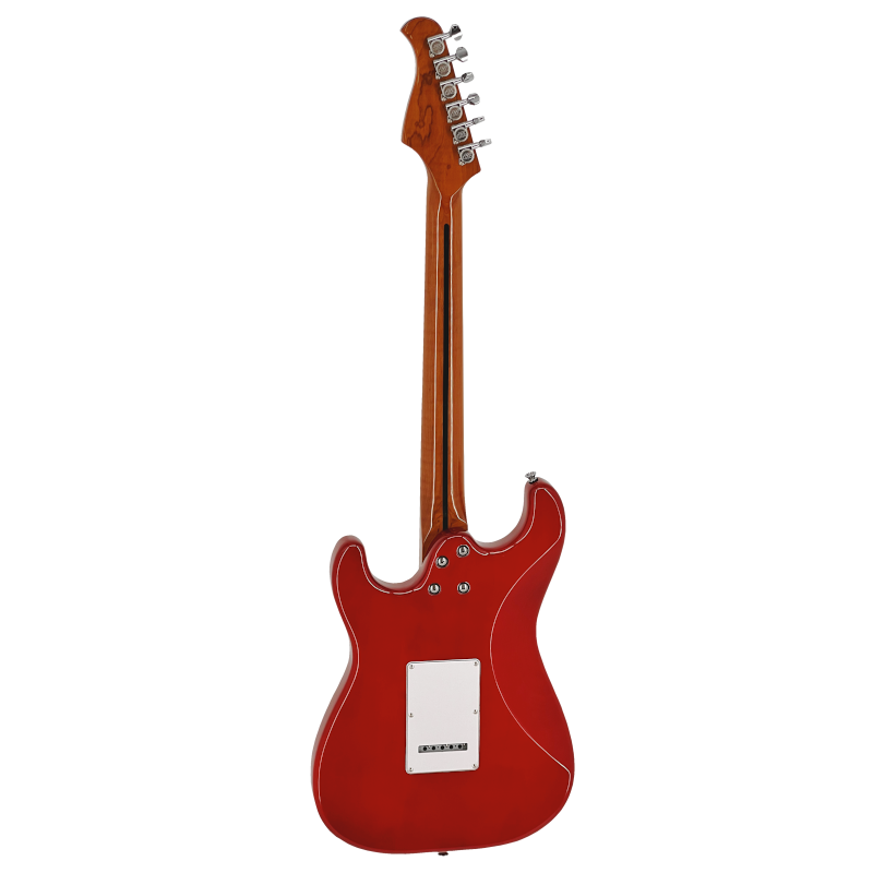 Prodipe Guitars Orgin Stratocaster, burgundy red