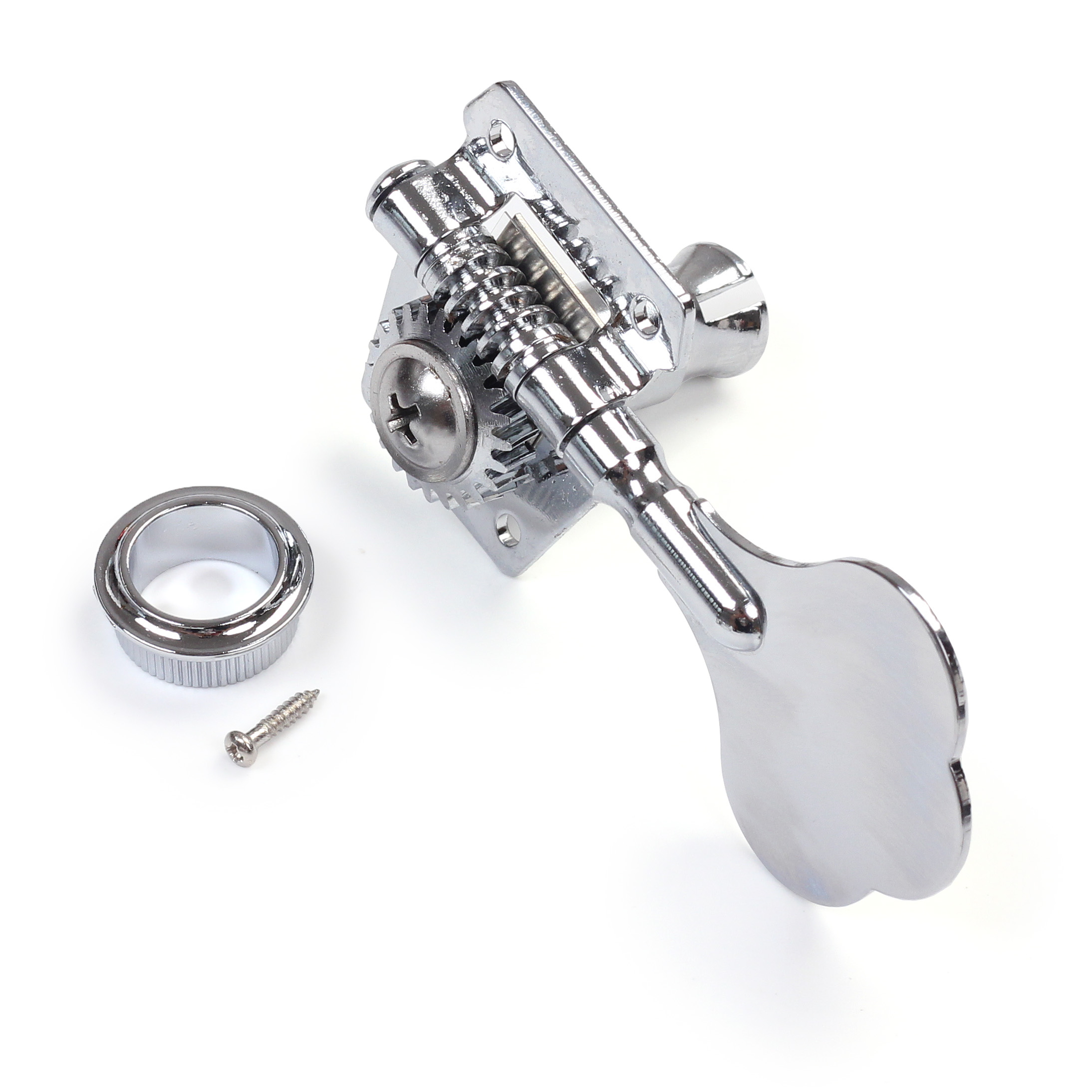 AMD Stimmmechaniken Bass, 2x Links / 2x Rechts offen, silber