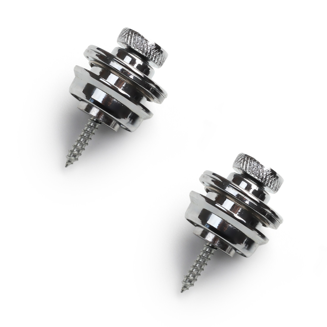 Guitar lock pins, silber