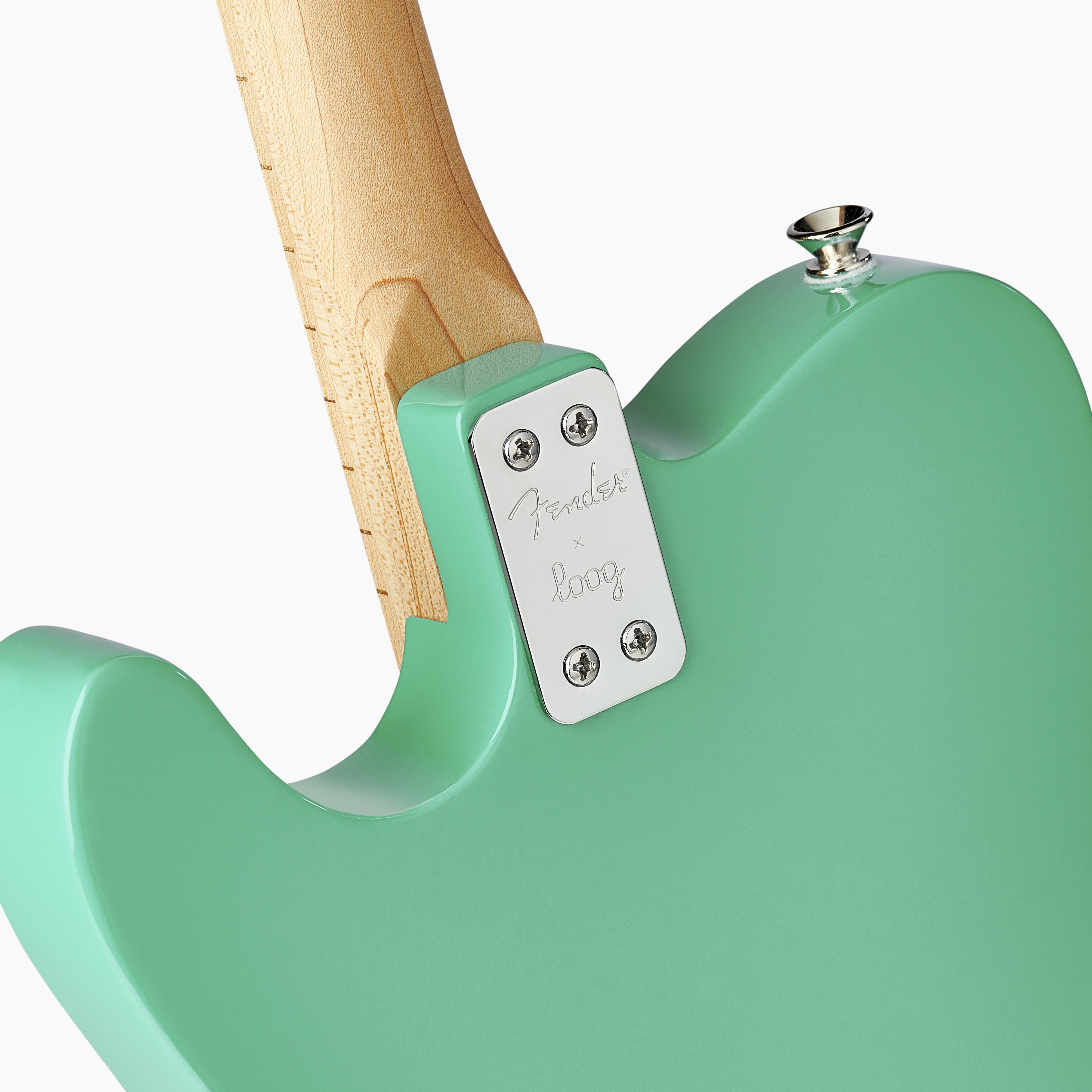 Fender X Loog Telecaster Electric Guitar, sea foam green