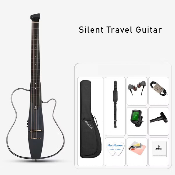 Silent Guitar Western Headless, black