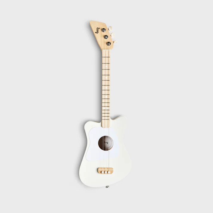 Loog  Mini Acoustic Guitars, Lefthand white