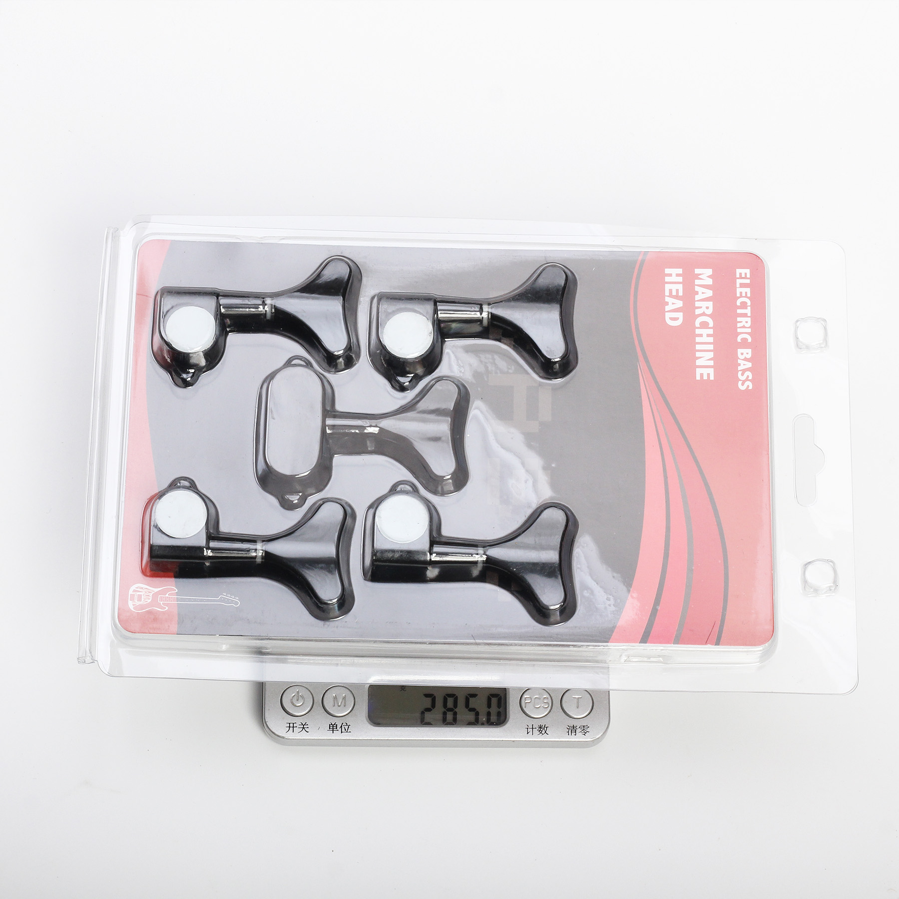 AMD Stimmmechaniken Bass, 2x Links / 2x Rechts, schwarz