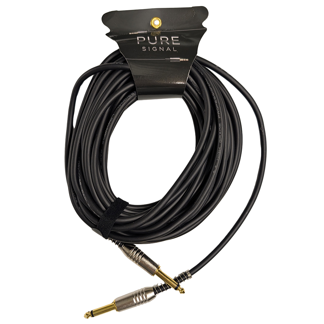 Pure Signal - Instrumentenkabel - Klinke 6,3mm Mono  - 10 Meter