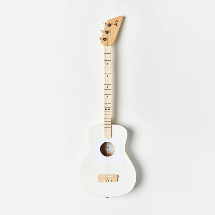 Loog PRO Acoustic Guitar - White