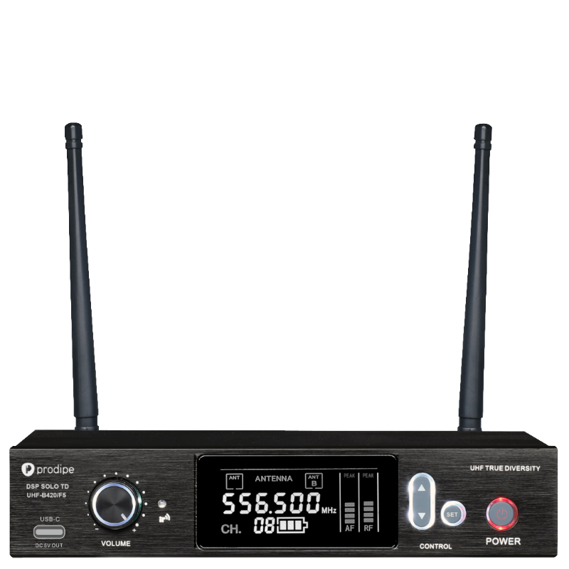 Prodipe Audio UHF B420 Headset- True Diversity