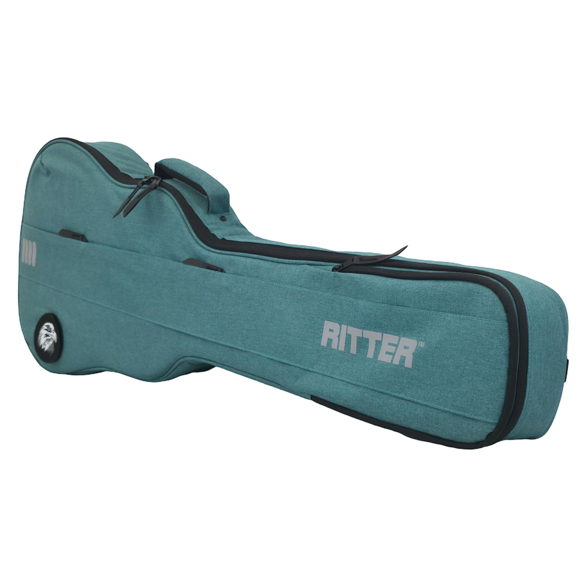 Ritter Gigbag Bern 335 Guitar, Aqua Green