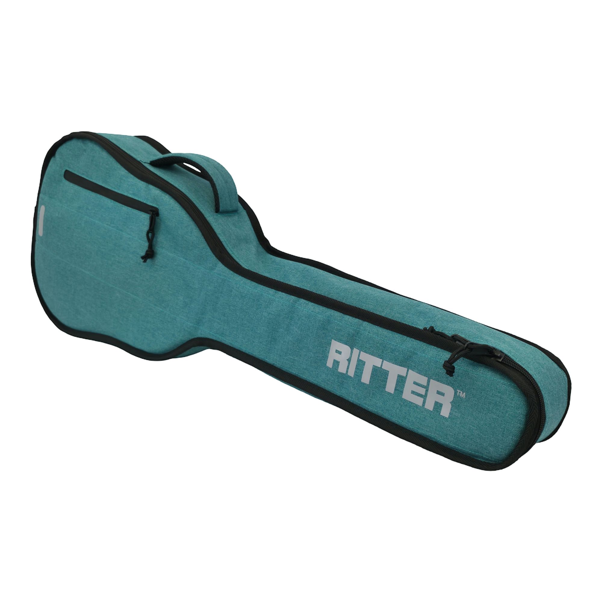 Ritter Gigbag Evilard Baritone Ukulele, Aqua Green