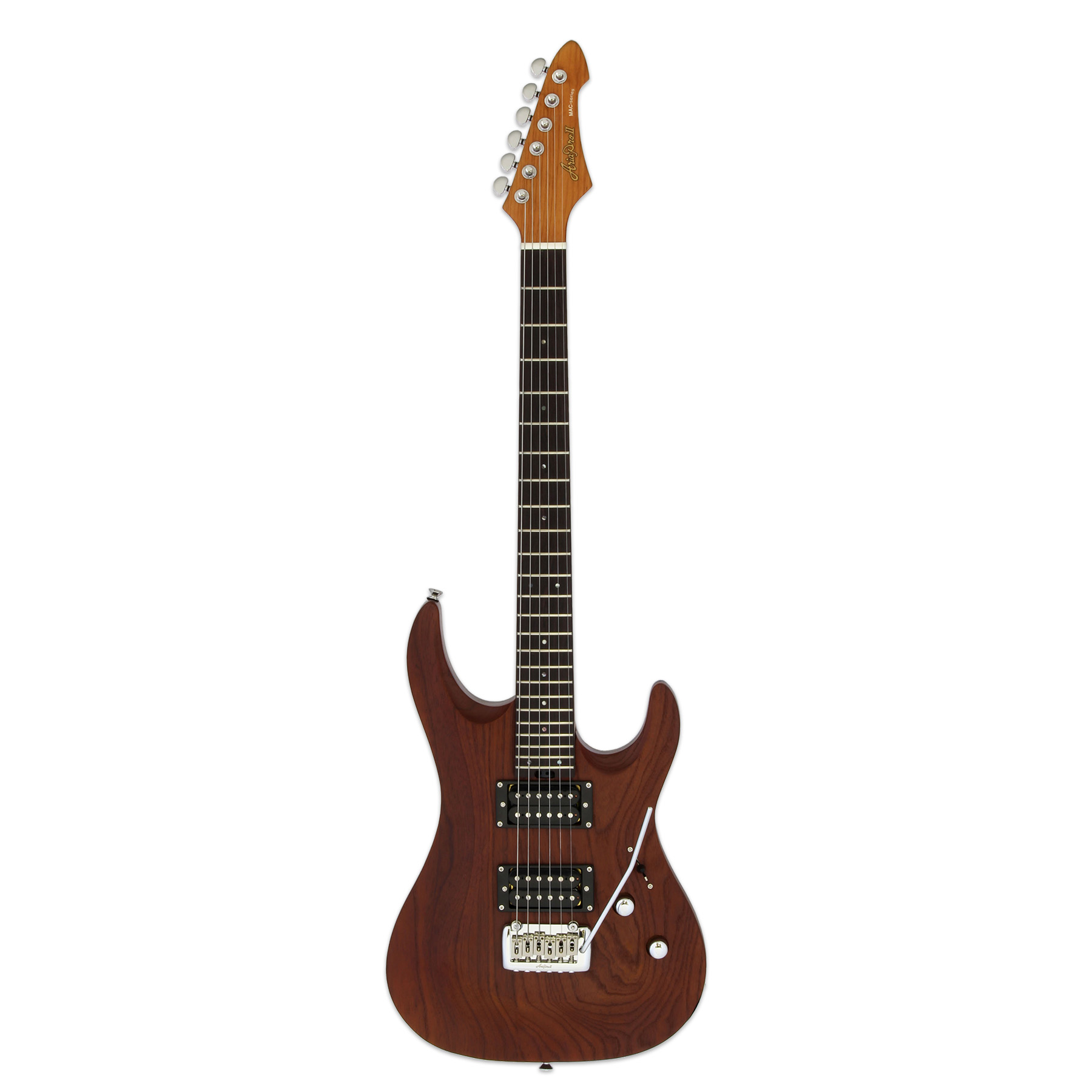 Aria MAC DLX, stained brown
