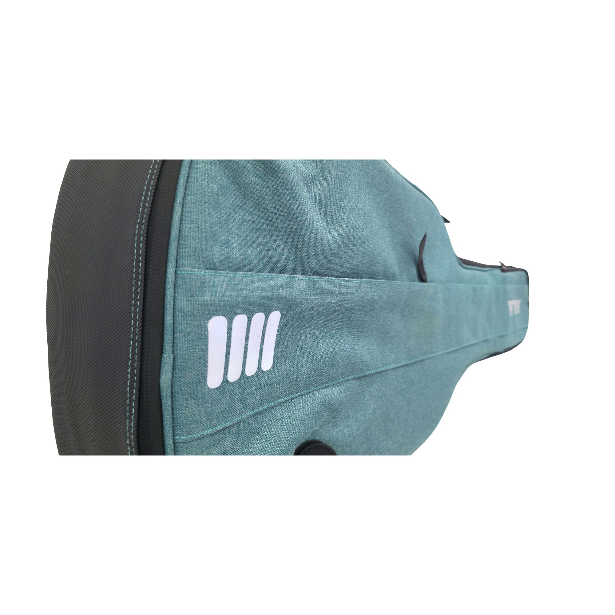 Ritter Gigbag Bern Classical 1/2 Guitar, Aqua Green