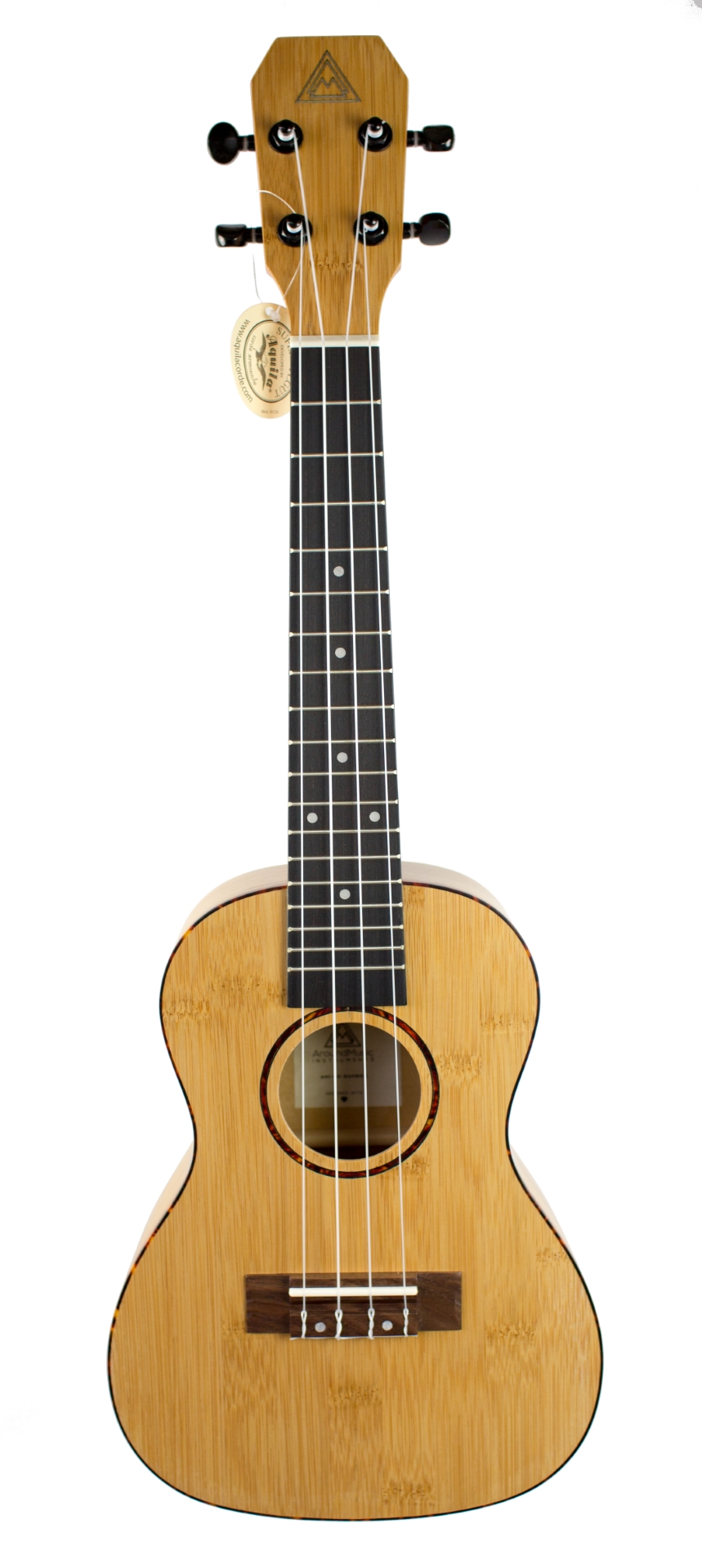 Around Music Instruments Bamboo Concert Ukulele