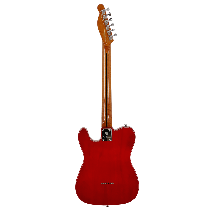 Prodipe Guitars Orgin Telecaster, burgundy red