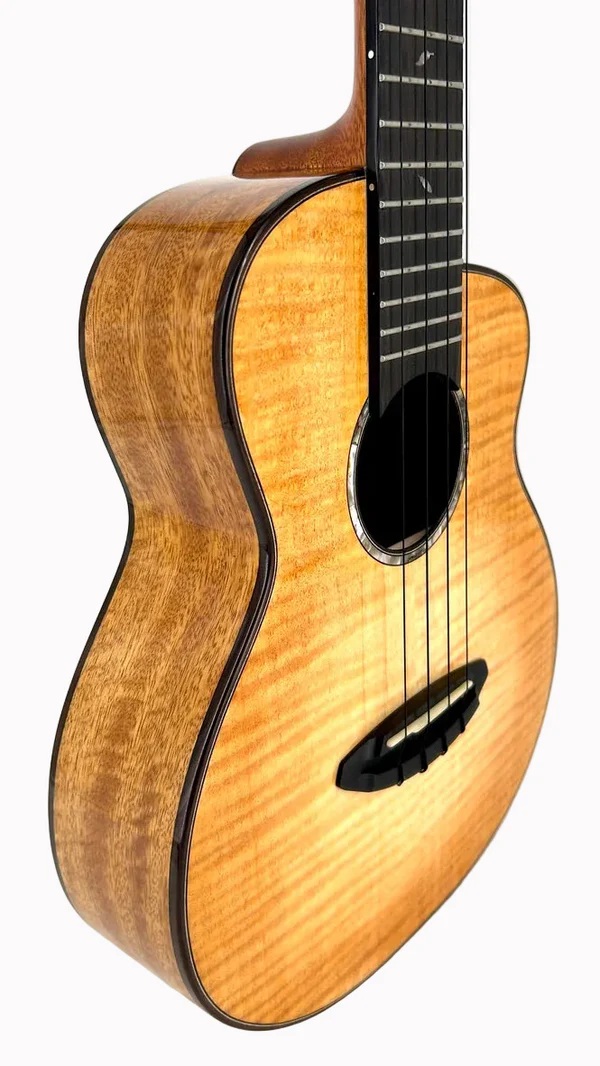 aNueNue UT166HS Feather Series – Premium Tenor Ukulele mit Double-Top und 4A Mango