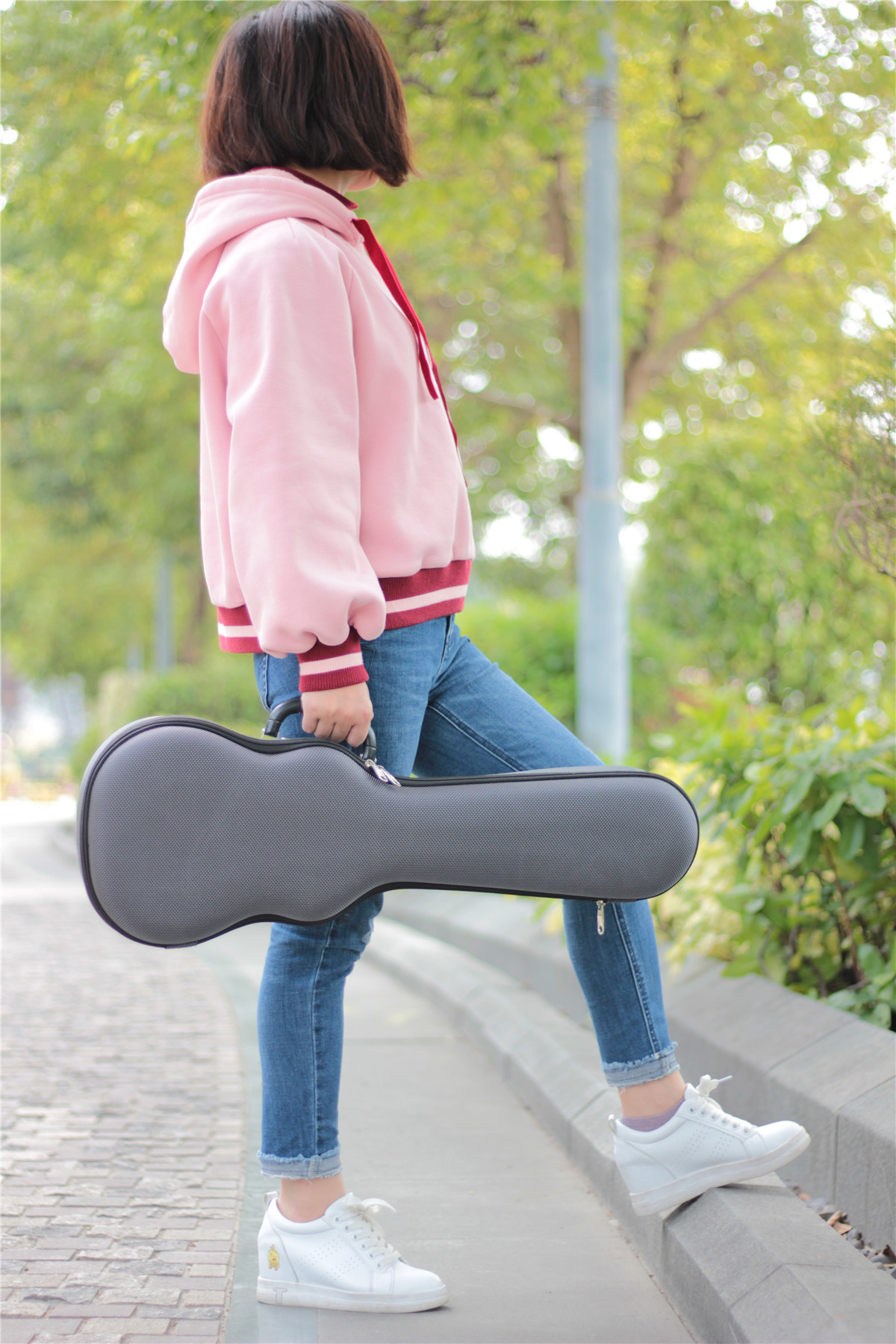 Softcase Tenorukulele, blau