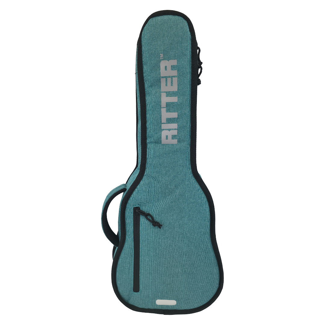 Ritter Gigbag Evilard  Soprano Ukulele, Aqua Green