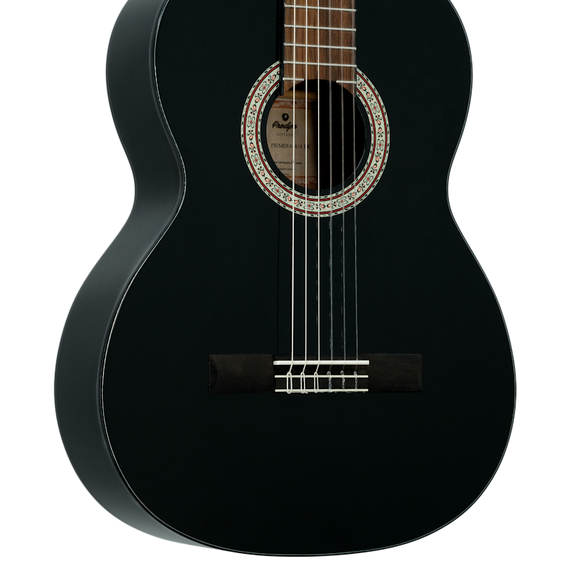 Prodipe Guitar PRIMERA 4/4, black Hochglanz